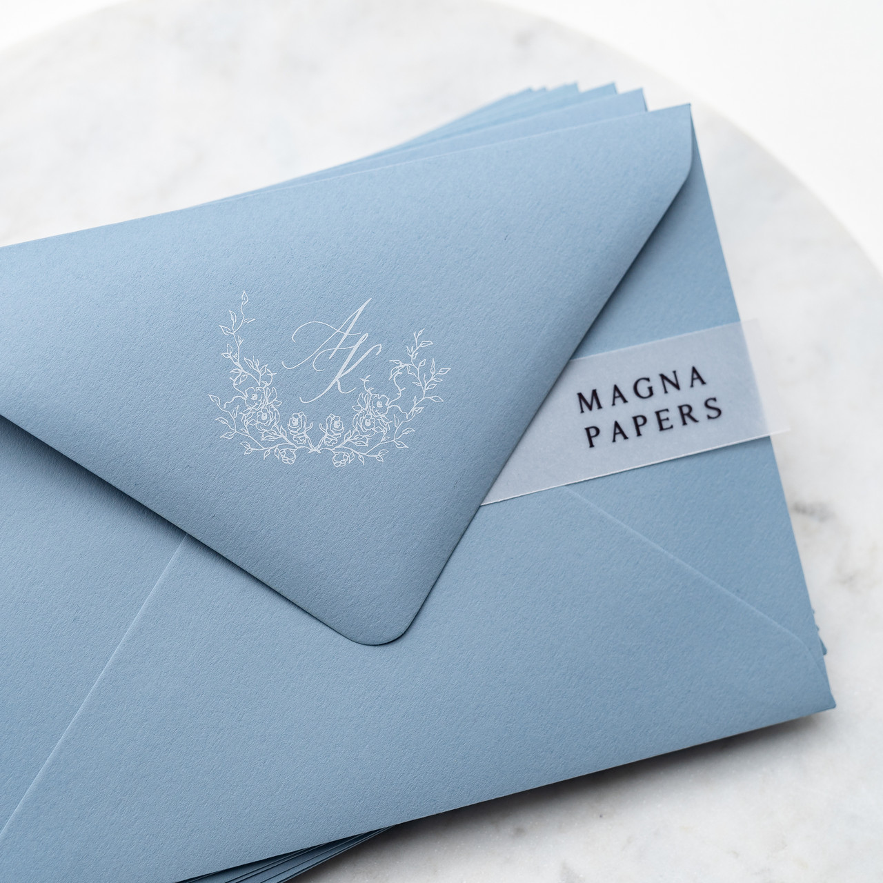 white ink printing envelopes