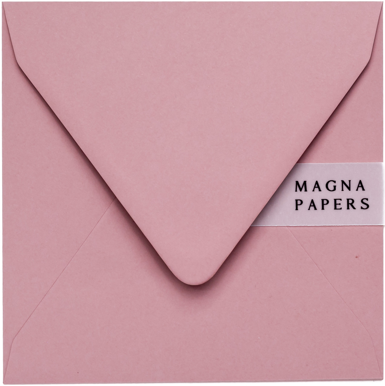 square Dusty rose envelopes, square Pink envelopes