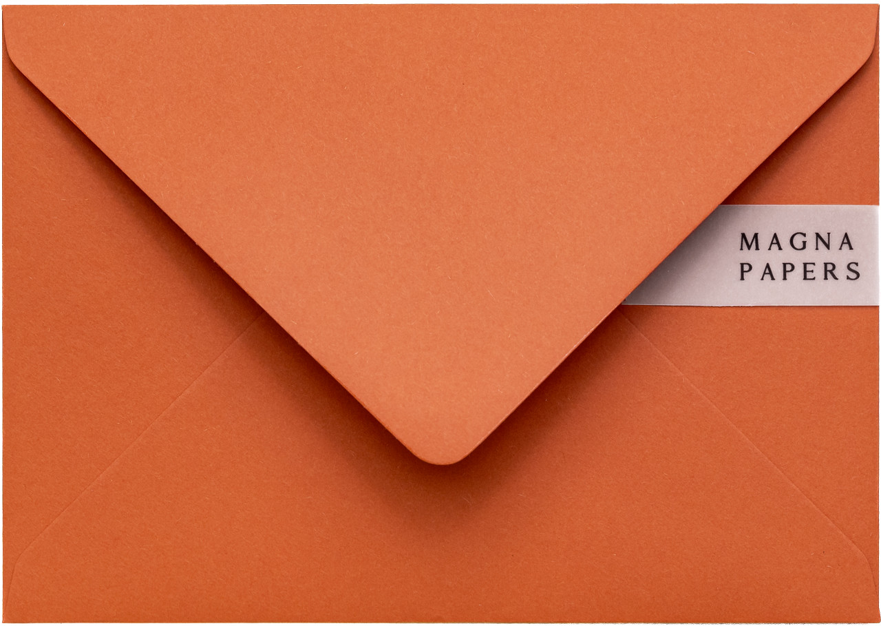 Burnt Orange envelopes, Orange envelopes, C5 Orange envelopes
