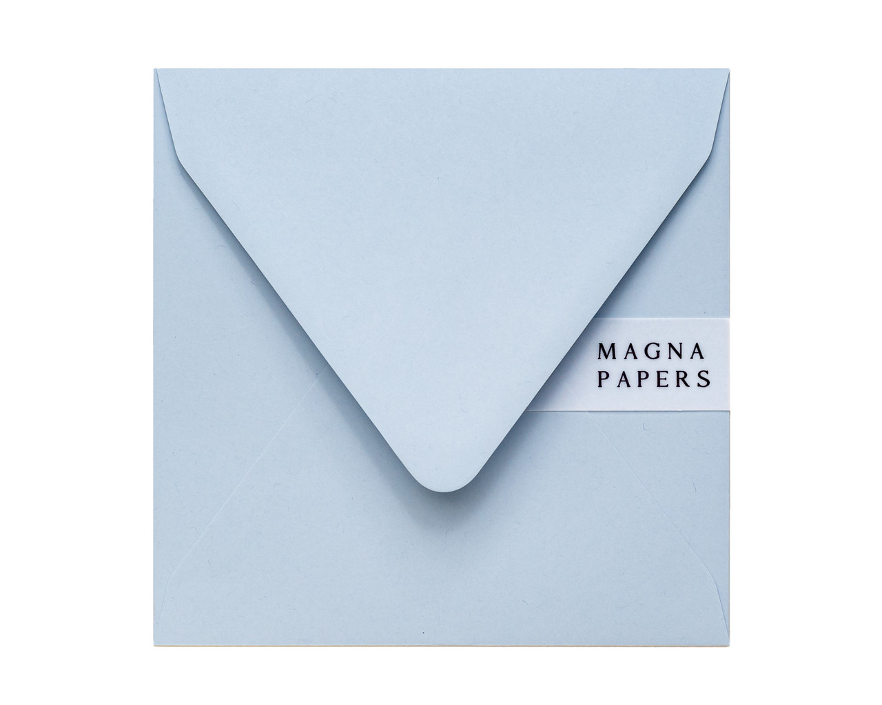 square Powder blue envelopes, square blue envelopes