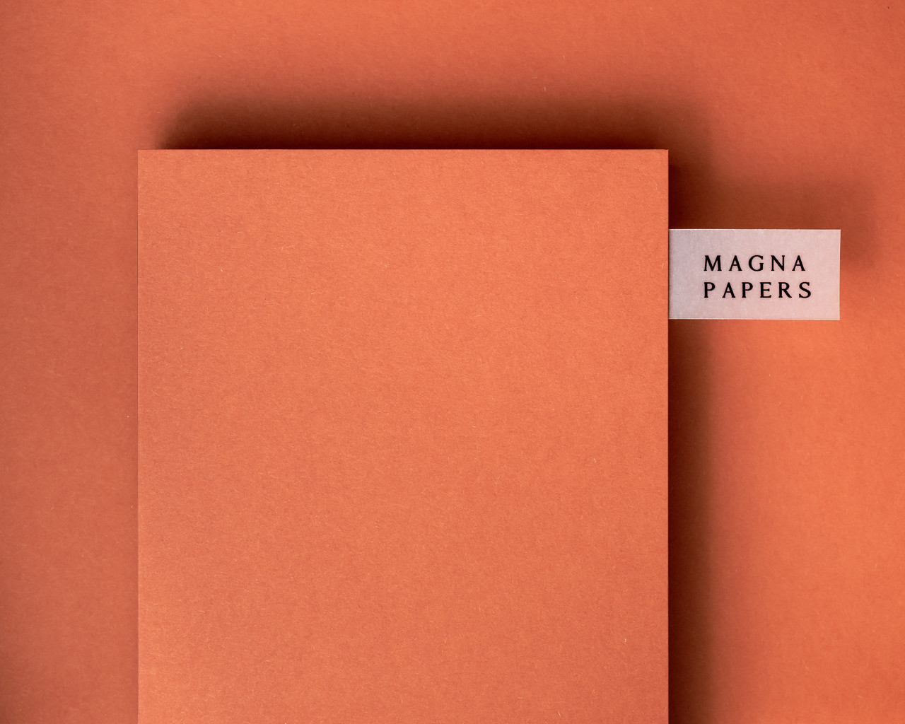 Burnt Orange card, Burnt Orange paper