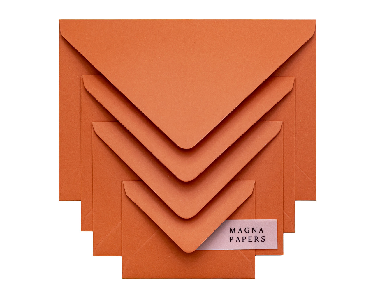 Burnt Orange envelopes