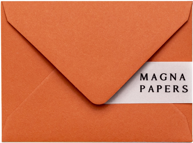 C7 Burnt Orange envelopes