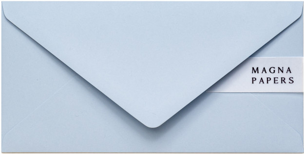 DL Powder Blue envelopes