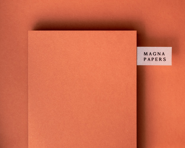 Burnt Orange card, Burnt Orange paper