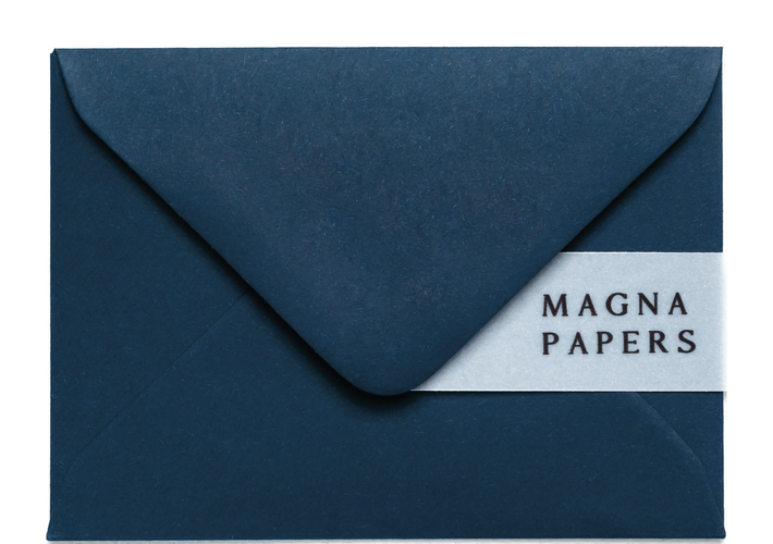 a7 navy envelopes