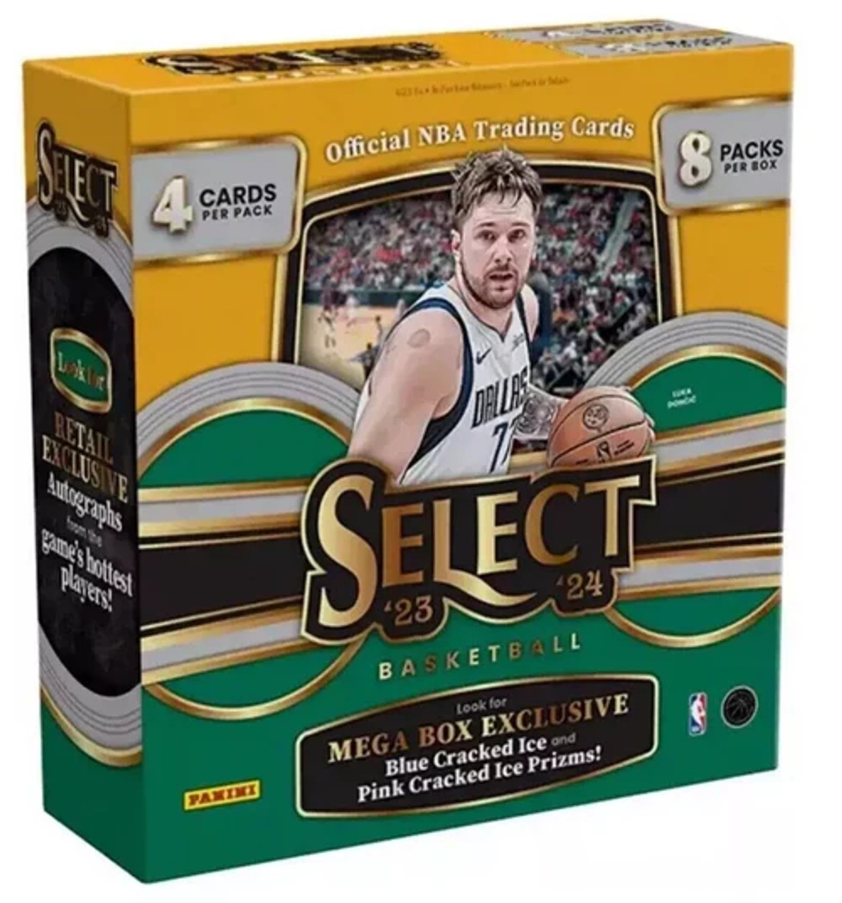 2023/24 Panini Select Basketball MEGA Box (Blue/Pink Cracked Ice 