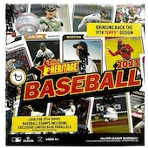 2023 TOPPS HERITAGE BASEBALL MEGA BOX