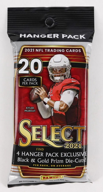 2021 Panini Select Football Hanger Pack (Black & Gold Prizms!)