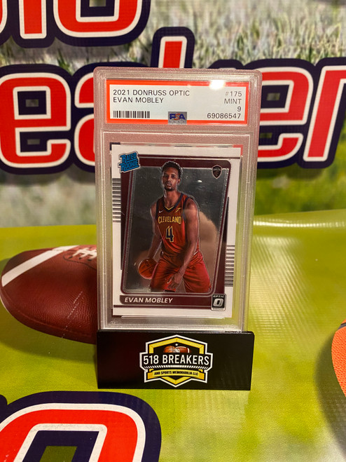 2021 Donruss Evan Mobley Rated Rookie PSA 9