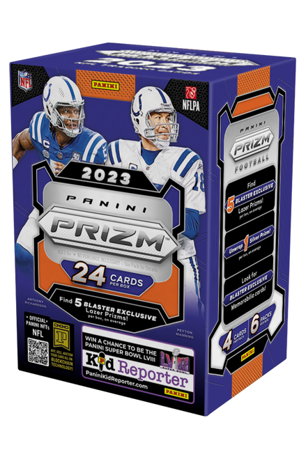 2023 PANINI PRIZM NFL TRADING CARD BOX (BLASTER)