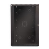 18U LINIER Fixed Wall Mount Cabinet With Glass Door