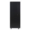 37U LINIER Server Cabinet With Glass Front and Rear Doors - 24" Depth