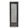 37U Server Cabinet with Front Glass and Rear Vented Doors - 36" Depth