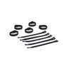 Velcro / Hook and Loop Cable Ties - 10 pack
