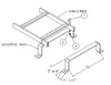 Floor Bracket to Mount Cable Ladder
