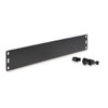 1U Flat Filler Panels / Spacer Blank with Tooless Mounting Clips