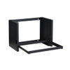 8U Pivot Frame Wall Mount Rack, Rack Mount Area Swings Down