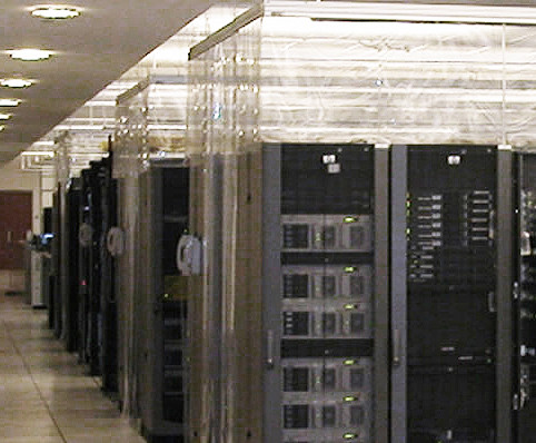 Data Center Vinyl Strip Curtain Doors