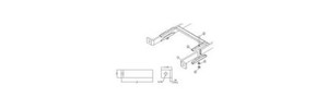 Wall & Floor Mounting Brackets For Cable Ladders