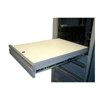 Server Rack Pull-Out Storage Drawer