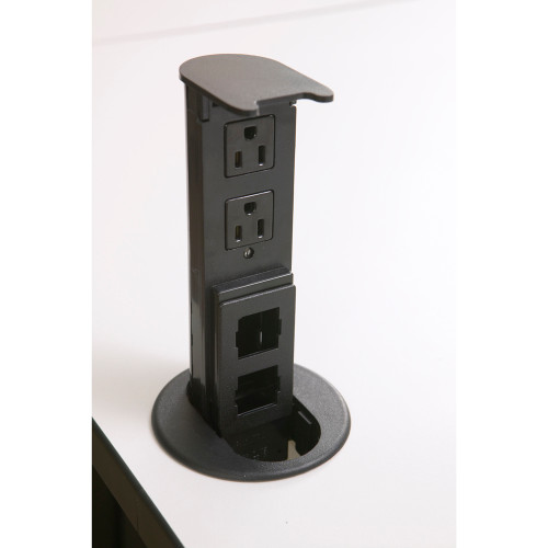 A/C Outlet, Data / Voice Table Top Pop-up Outlets