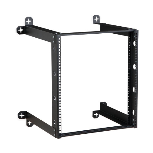 12U V-Line Wall Mount Rack - 18" Depth, Open frame