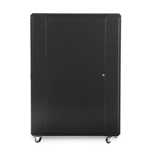 27U Server Cabinet Solid Front & Rear Vented Doors - 36