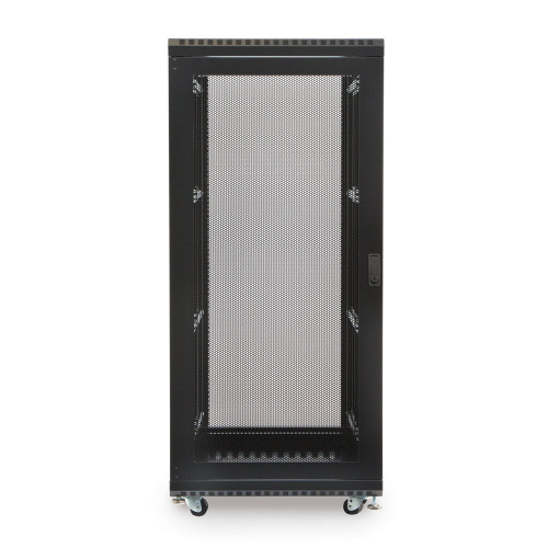 27U Server Cabinet Solid Front & Rear Vented Doors - 36