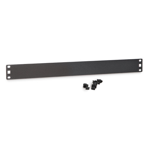 1U Flat Filler Panels / Spacer Blank with Tooless Mounting Clips