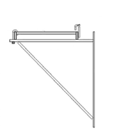 Triangle Wall Mount Bracket