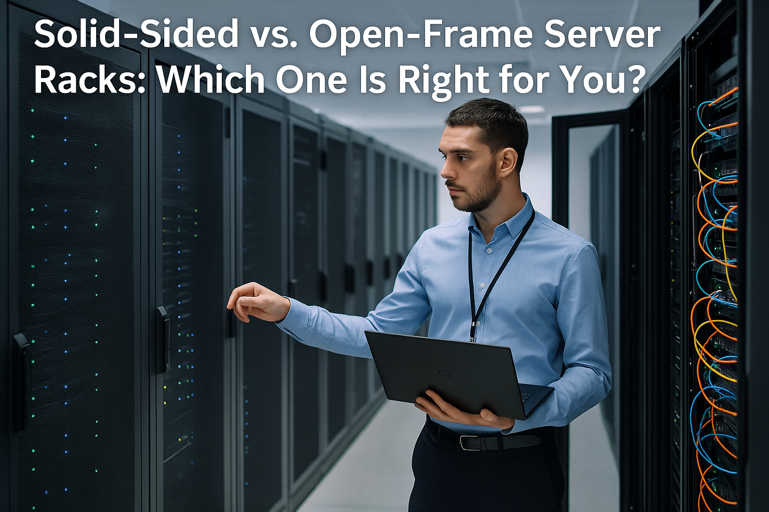 Solid-Sided vs. Open-Frame Server Racks: Which One Is Right for You?