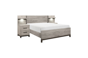Bedroom-Zephyr Collection Bedframe Wall Bed Combo