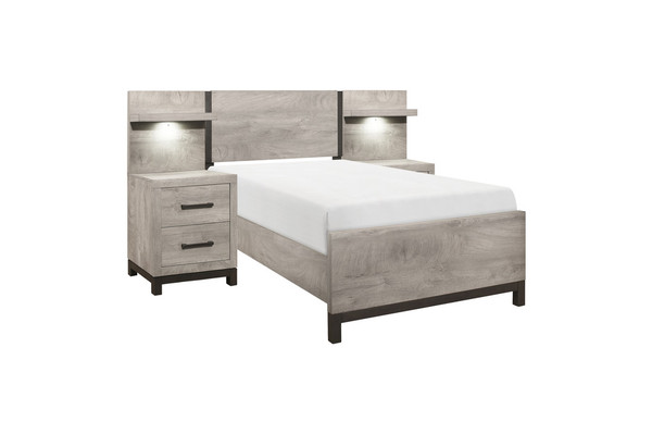 Bedroom-Zephyr Collection Bedframe Wall Bed Combo
