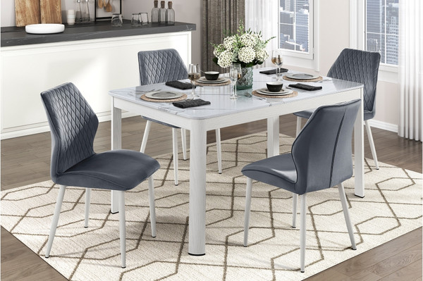 Dining-Hollis Collection 5pc Set (TB+4S)