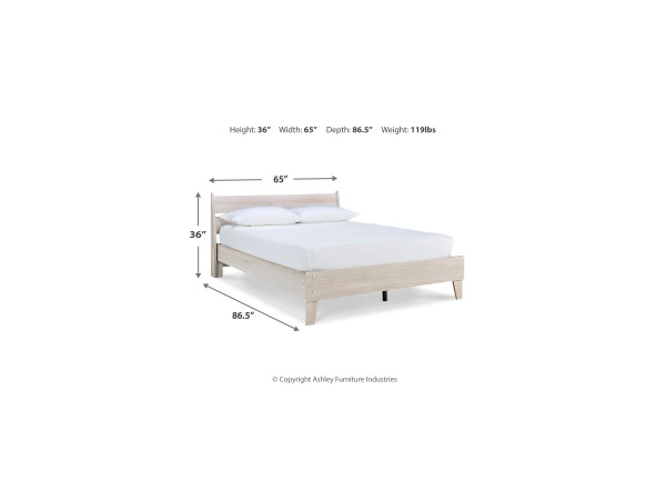 Socalle Queen Panel Platform Bed