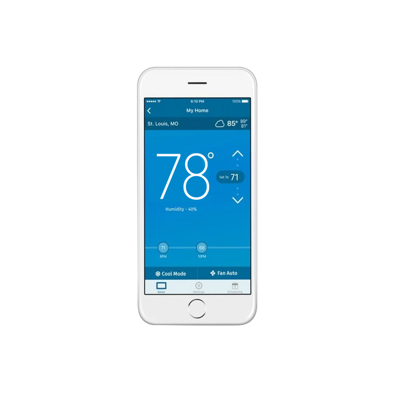 Sensi thermostat app