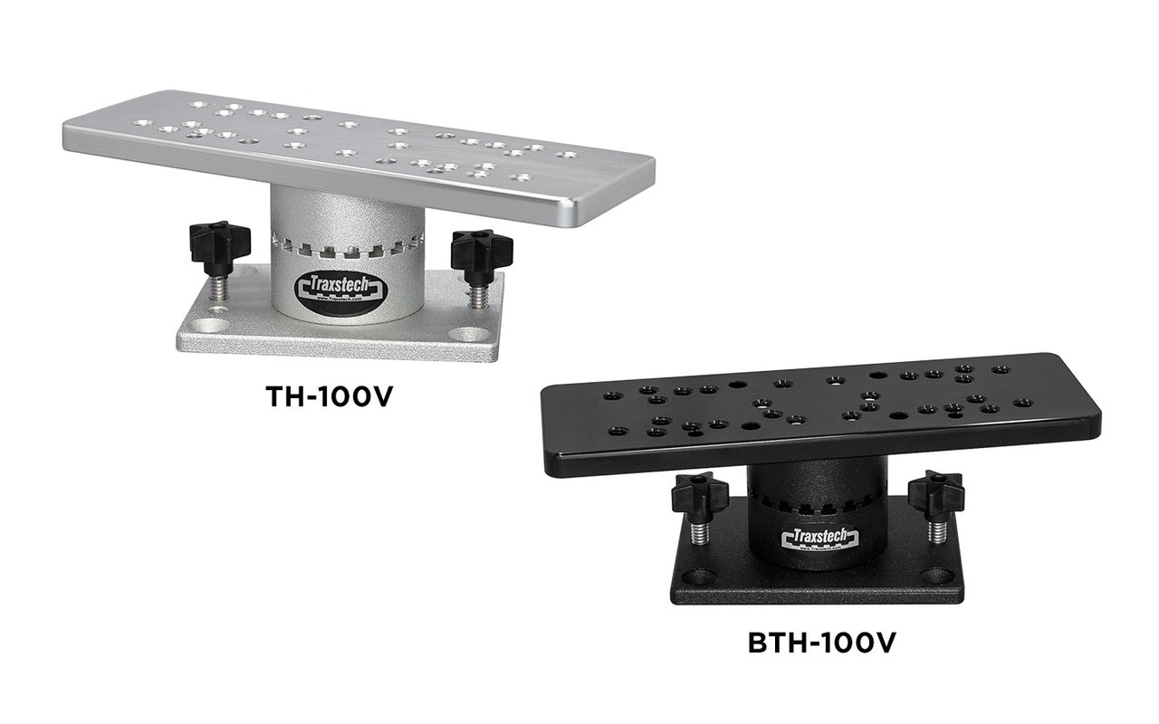 Low Profile Electronics Mount with Lift and Turn Base