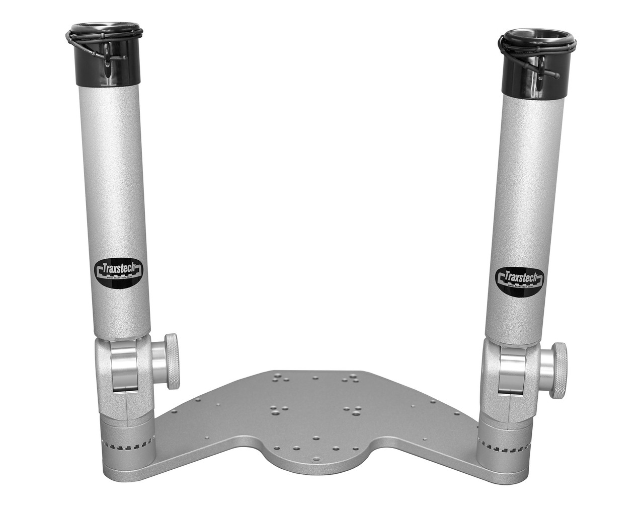 Double Ratcheting Rod Holder with Wing Arm for Downriggers