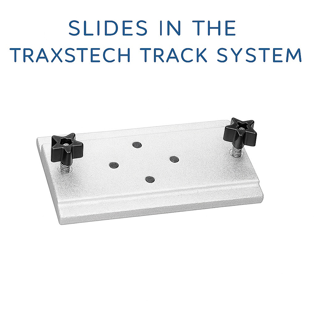 Low Profile Electronics Mount with Individual Mounting Options | Traxstech