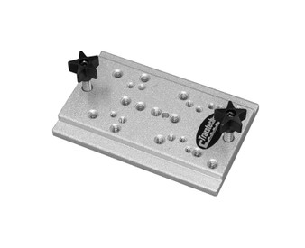 Traxstech Adapter Plate for RAM electronics ball mounts, Shakespeare VHF Antennas, and Anglers Pal rod holders.