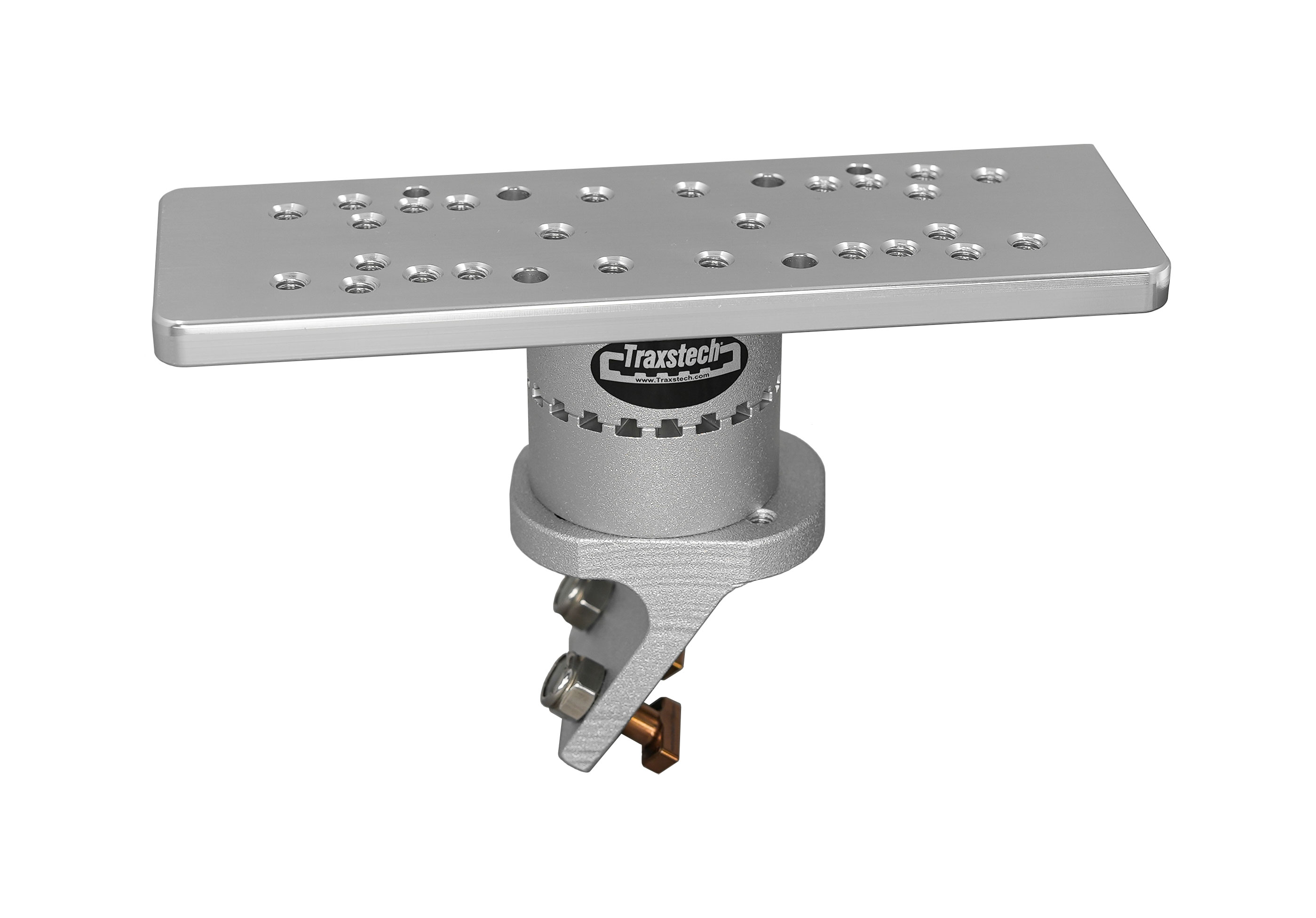 Traxstech Low Profile Electronics Mount on 58 Degree T-Bolt Bracket