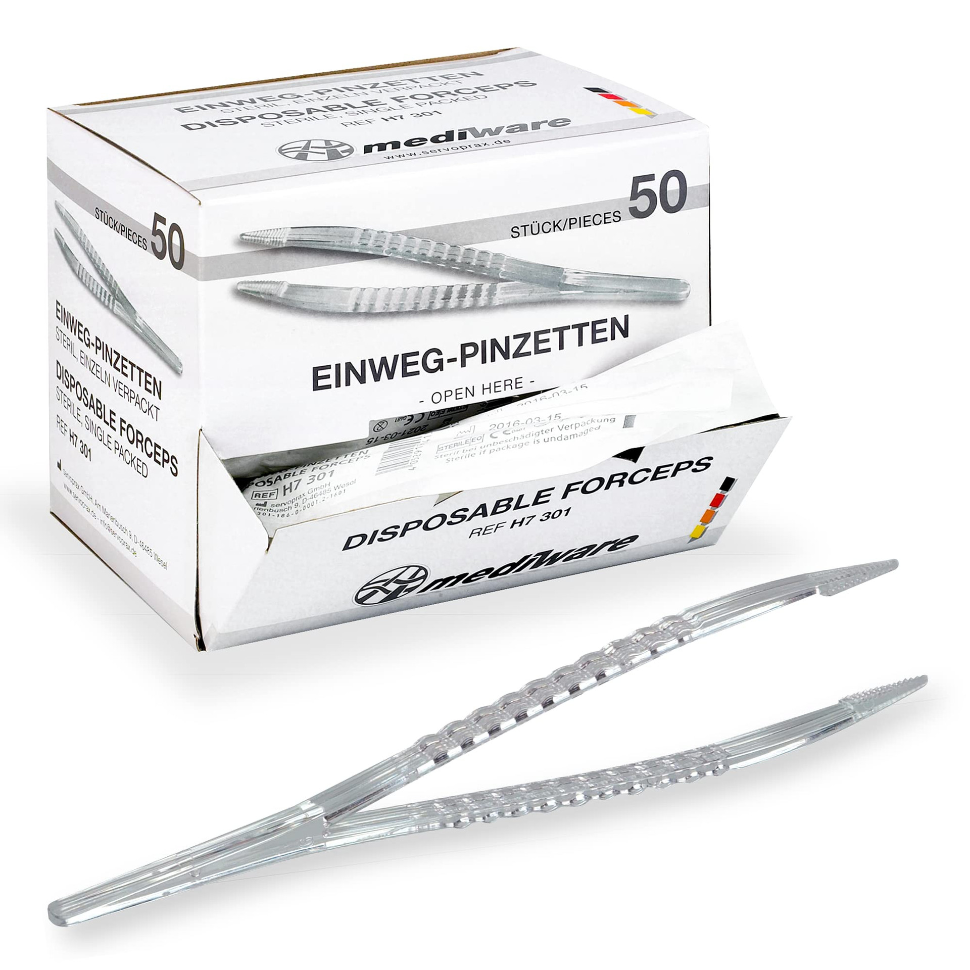 Sterile Plastic Disposable Tweezers Hygienic and Convenient Solution
