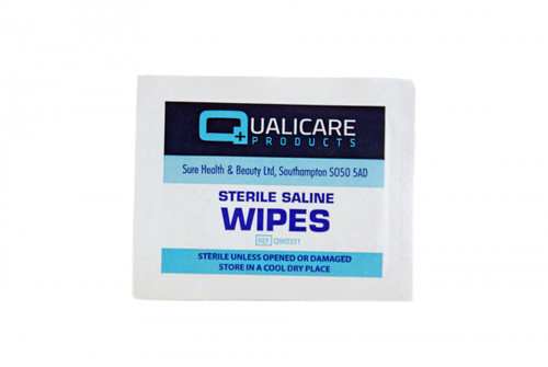 Qualicare Sterile Saline Wipes QW0351