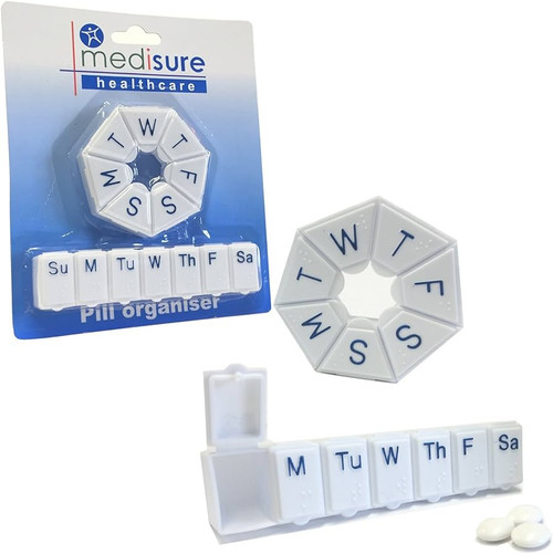 Medisure Pill Organisers - 2pk MS05819
