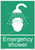 First Aid Emergency Shower Sign