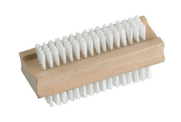 Wooden Double Sided Nail Brush