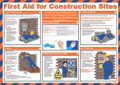 First Aid for Contruction Sites Poster