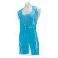 Disposable Blue Polythene Aprons (100 Flat Packed)