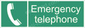 First Aid Emergency Telephone Sign 300 x 100